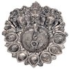Ganesh 7 Batti Deepak Pooja Thali