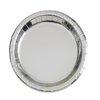 Silver Foil Paper Plate