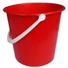 Crack Free Red Plastic Bucket