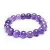 Natural Stone Amethyst Bead Bracelet