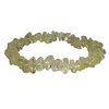 Natural Stone Lemon Quartz Gemstone Chips Bracelet