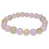 Natural Stone Rose Quartz and Moonstone Bracelet
