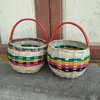 Lucky Palm Leaf Basket