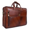 Brown Leather Office Bag