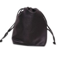 Leather Goody Bag, Size: 20x22 Cm
