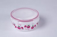 Printed Circular Airtight And Leak Proof Container