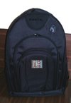 Soft Padded Compartment Black Backpack
