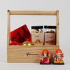 Wooden Basket for Diwali