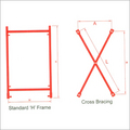 H Frame & Cross Bracing