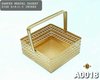 Attractive Design Spacious Metal Gift Basket