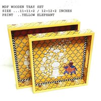 Attractive Design Printed Wooden Trays
