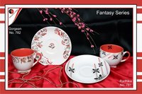 Bone China Cup With Saucers