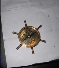 Brass Wheel Compass