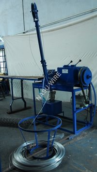 Semi Automatic Chain Link Fence Making Machine