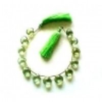 Green Amethyst Beads