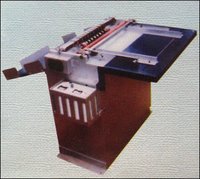 Rotary Sticker Half Cutting, Micro Perforation Cum Cover Creasing Machine