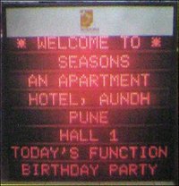 Notice Sign Board