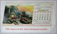 Printed Medium Size Desk Calendar