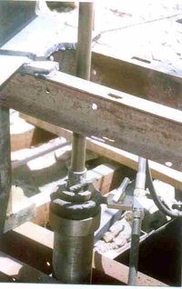 6 Tonnes Slipform Jack Placed With Head Beam