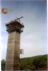Rectangular Tapered Bridge Piers