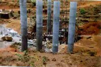 Round Hollow Bridge Piers