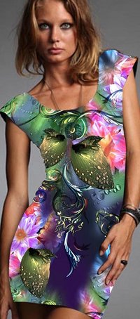 Digital Printing On Tunic
