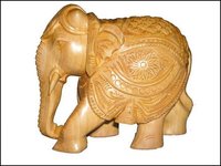 Wooden Carved Elephant