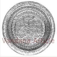 Silver Round Trays