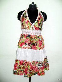 Ladies Fancy Cotton Dress