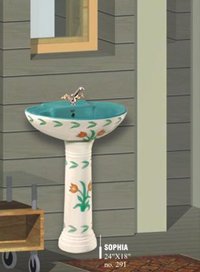 Designed Pedestal Washbasins