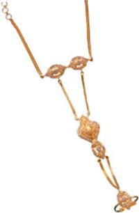 Sleek Gold Ring Cum Bracelets
