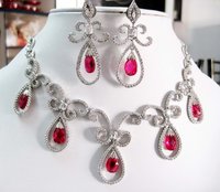 American Diamond Set (Jns 452-673 R Red)