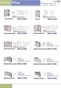 Shower Hinges & Connector