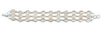 Stone Studded Silver Bracelets