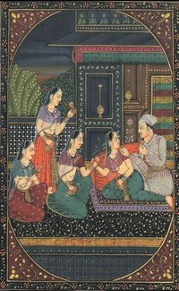 Paper Painting Moghul Love Group DS