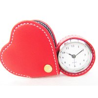 Leather Travel Alarm Clock