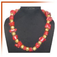 Gold Beaded Necklaces