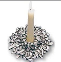 Silver Candle Stands