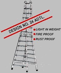 Aluminium Double Step Trestle Ladder