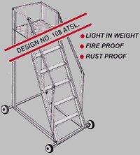 Aluminium Trolley Step Ladder