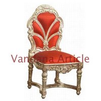 Crafted Silver Chair