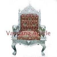 Decorative Silver Chair