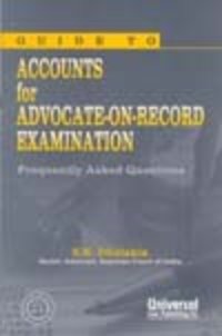 Guide To Accounts For Advocate-On-Record Examination