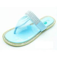 ladies fancy flat chappal