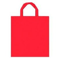 Red Colored Rectangular Cotton Bag