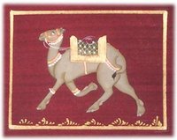 Camel Paintings On Silk