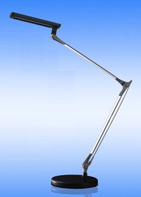 12W LED Desk Lamp Folding Arm Black
