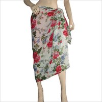 Ladies Cotton Voil Print Pareos