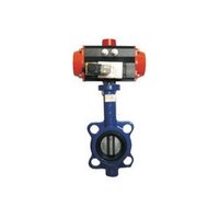 Actuated Butterfly Valve