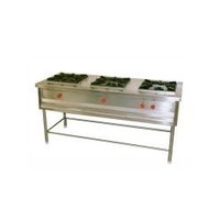 Three Burner Cooking Range
